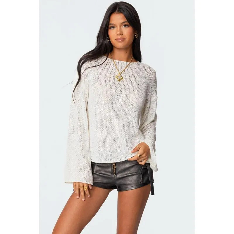 Maya Shoulder Sweater