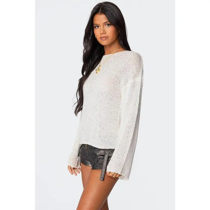 Maya Shoulder Sweater