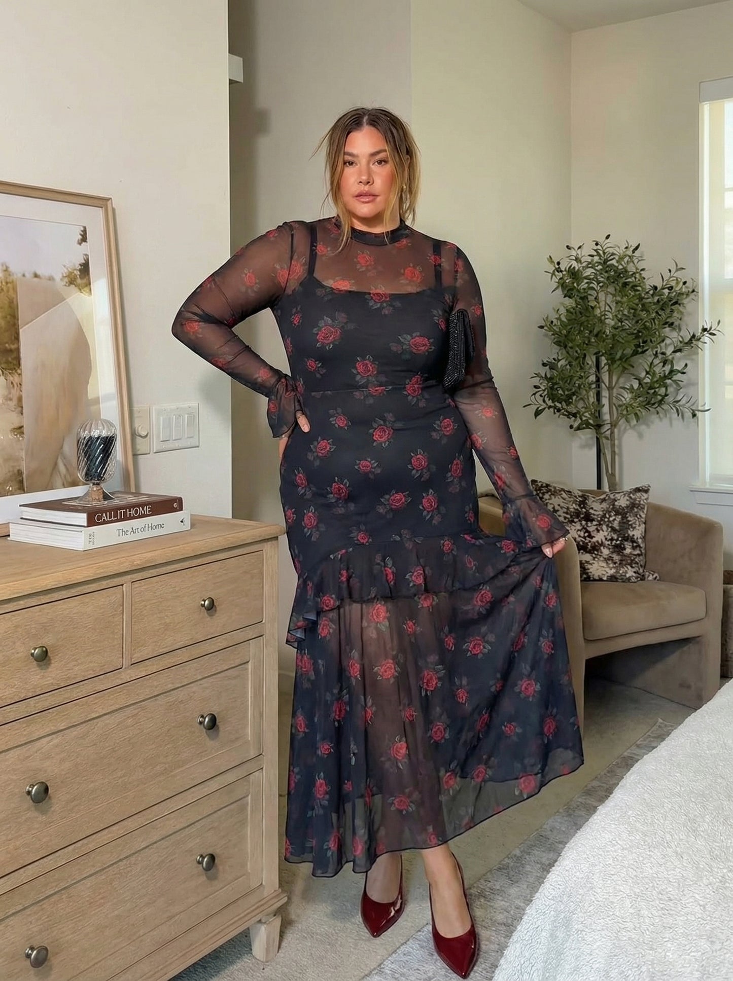 Valentina Elegant Maxi Dress