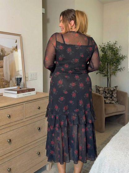 Valentina Elegant Maxi Dress