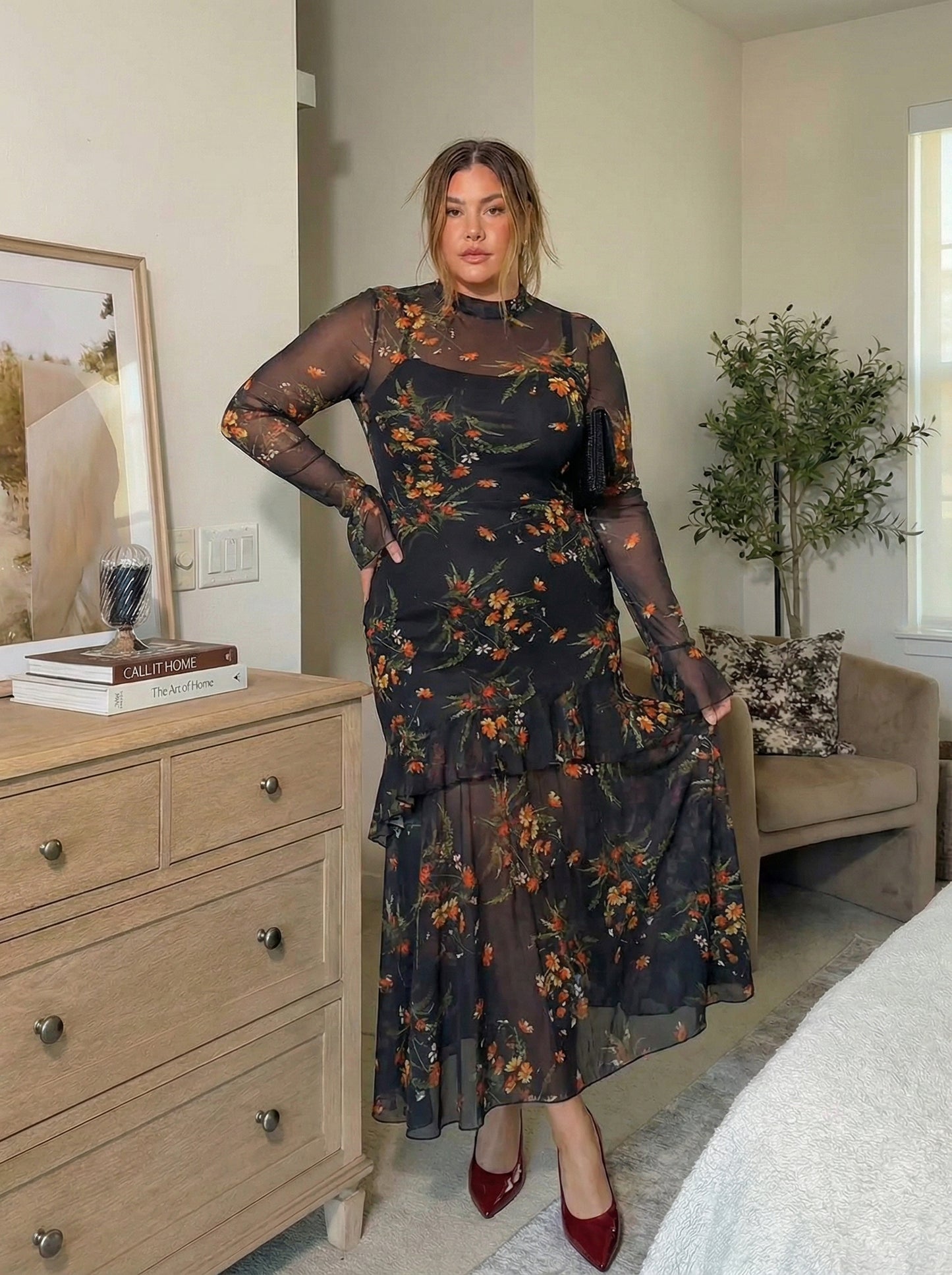 Valentina Elegant Maxi Dress